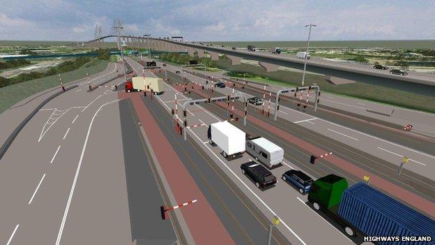 Dartford Crossing safety system