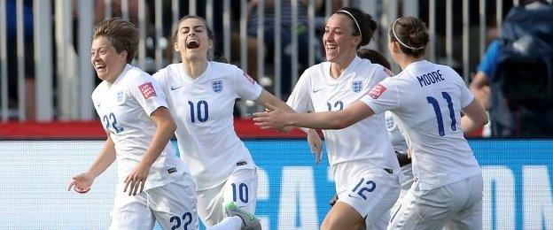 Fran Kirby celebrates