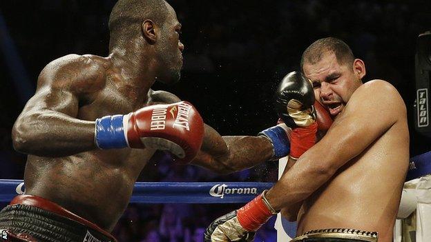 Deontay Wilder against Eric Molina