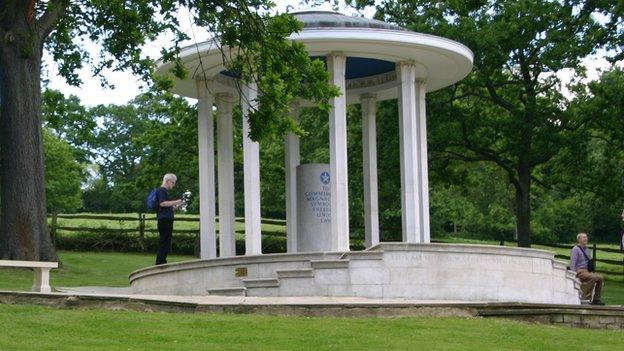 Magna Carta memorial at Runnymede