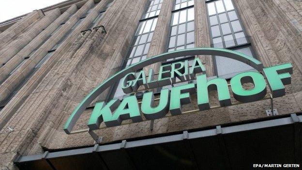 German retailer Kaufhof