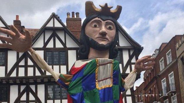 King John puppet