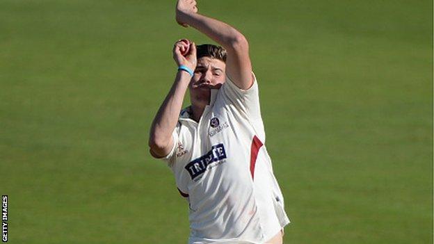 Somerset's Jamie Overton