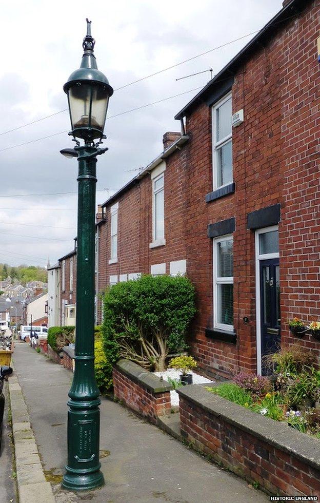 Sewer Gas Destructor Lamp, Stewart Street, Sheffield