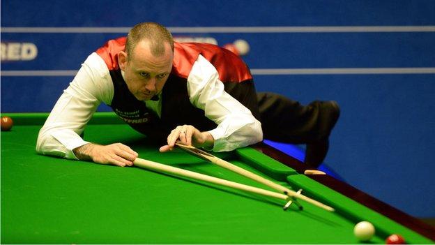 Mark Williams in action