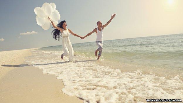 Couple on the beach