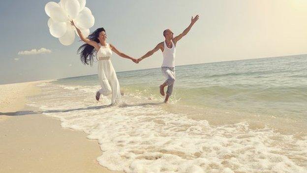 Couple on the beach