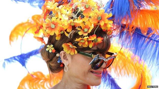 Racegoer at Royal Ascot