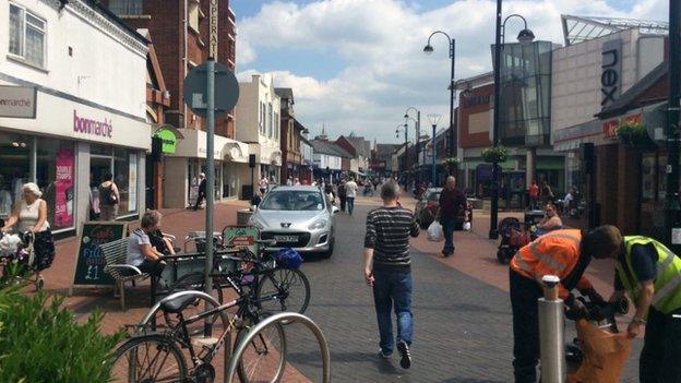 Nuneaton street view