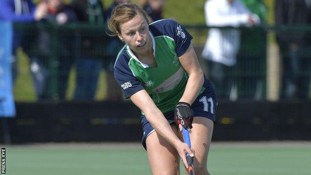 Ireland captain Megan Frazer