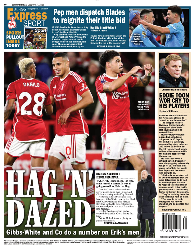 Express back page