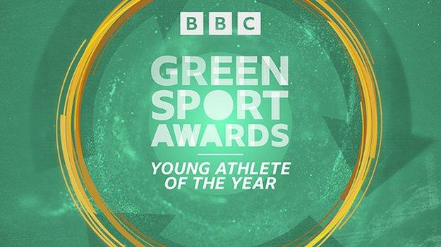 BBC Green Sport Award - Young Athlete of the Year graphic