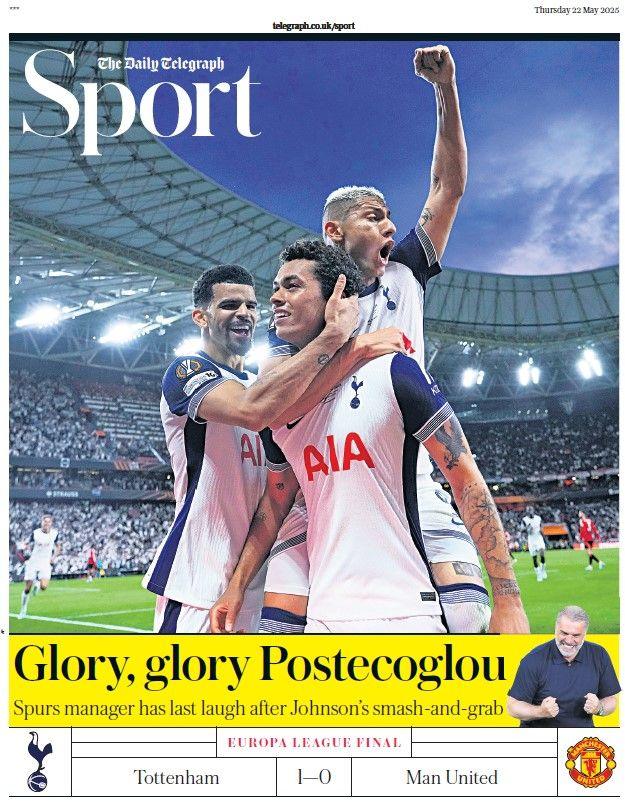 The Daily Telegraph sports section
