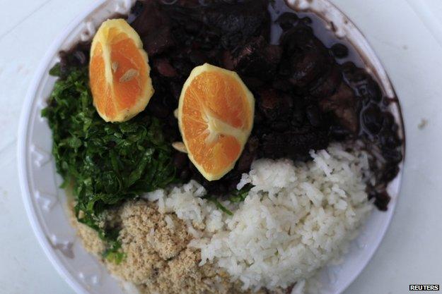 Brazilian traditional dish Called "Fejoada"