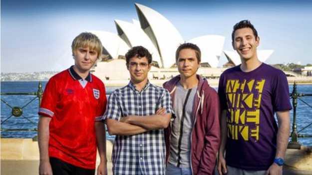 The cast of The Inbetweeners