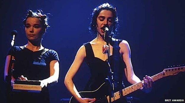 Bjork and PJ Harvey