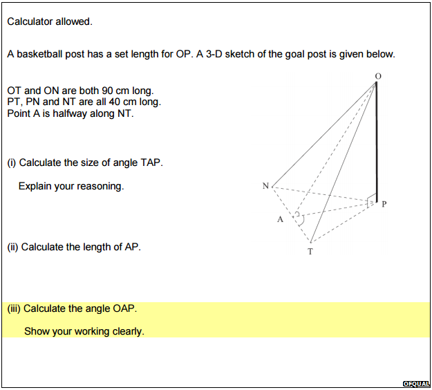 Exam question