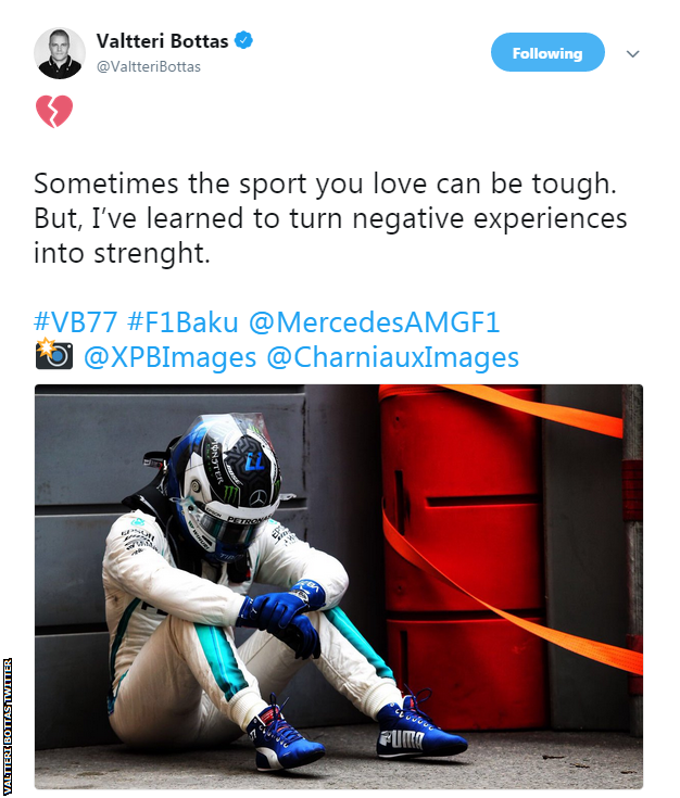 Valtteri Bottas Twitter