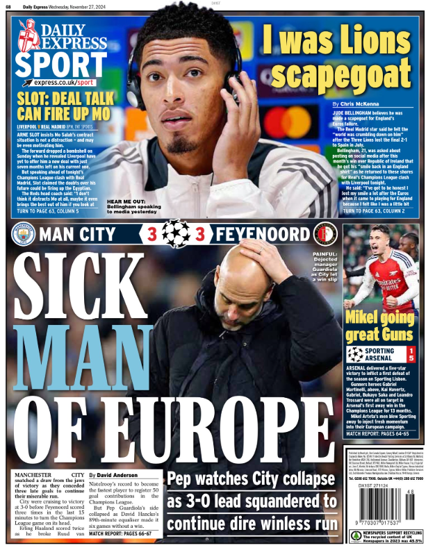 Express back page