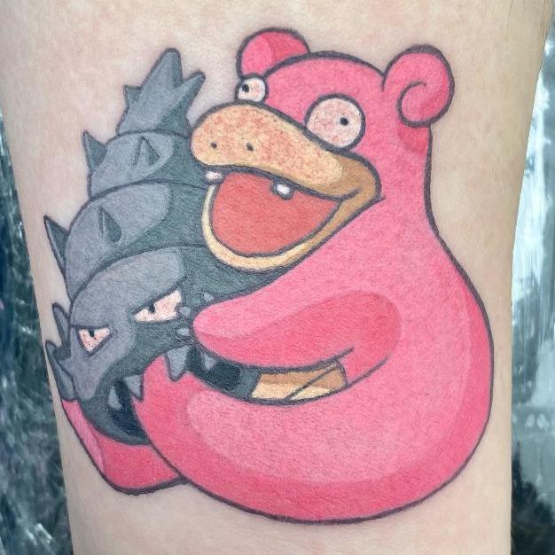 Tattoo of Pokémon's Slowbro