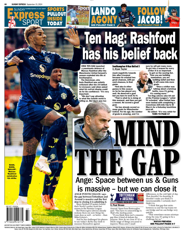 Express back page