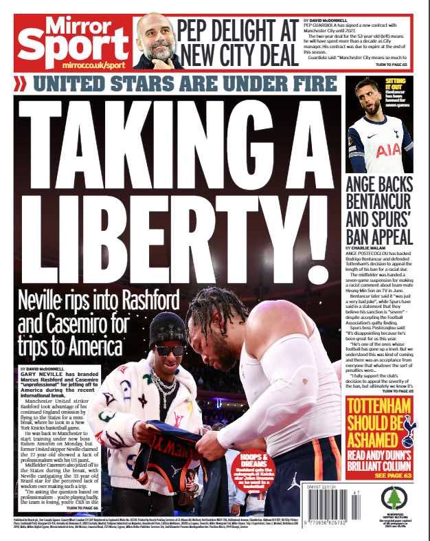 Mirror back page