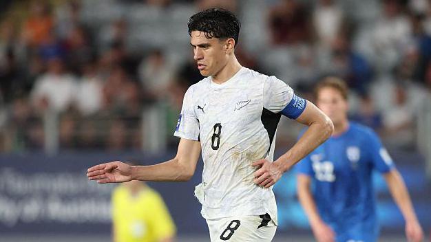 Marko Stamenic in action for New Zealand