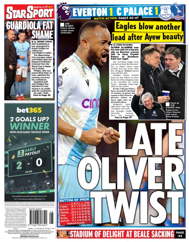 Star back page