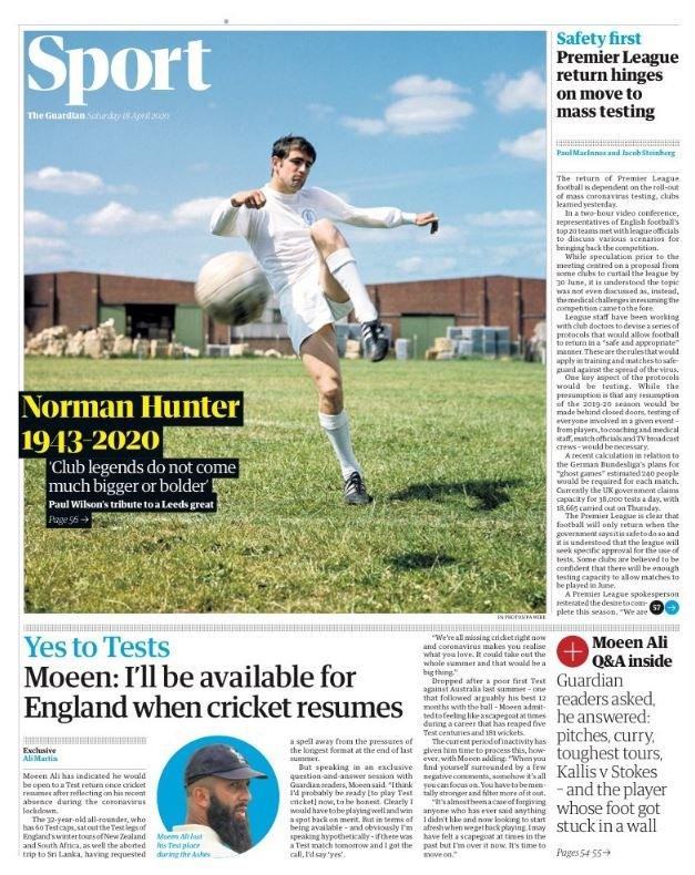 Saturday's Guardian