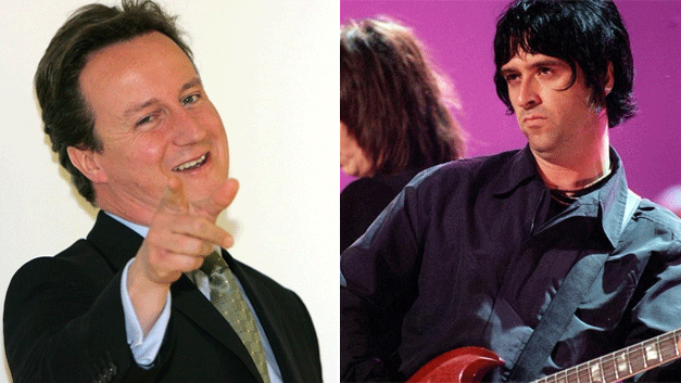 David Cameron and Johnny Marr