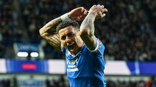James Tavernier's opener against Dundee was his 54th converted penalty for Rangers in the league