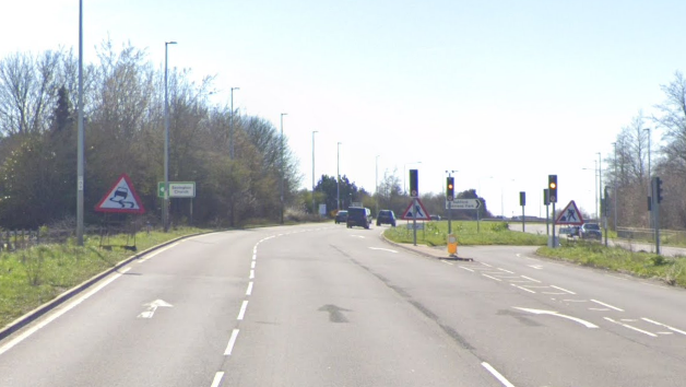 A Google Street image of the road.