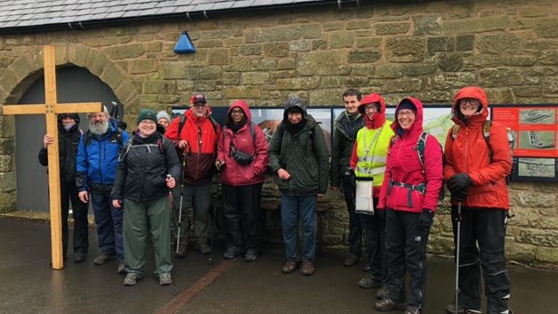 Northern Cross pilgrims