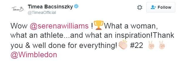 Bacsinszky tweet