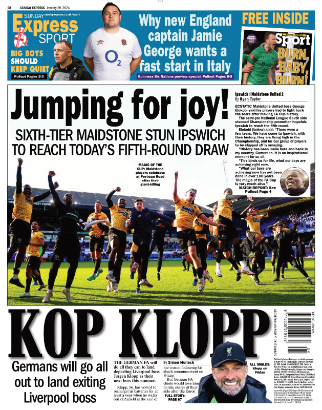 Express back page