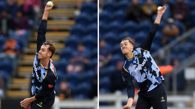 Ben Kellaway has bowled right and left arm spin for Glamorgan this season
