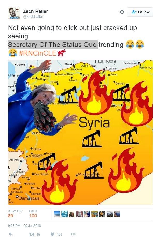 Clinton and Syria