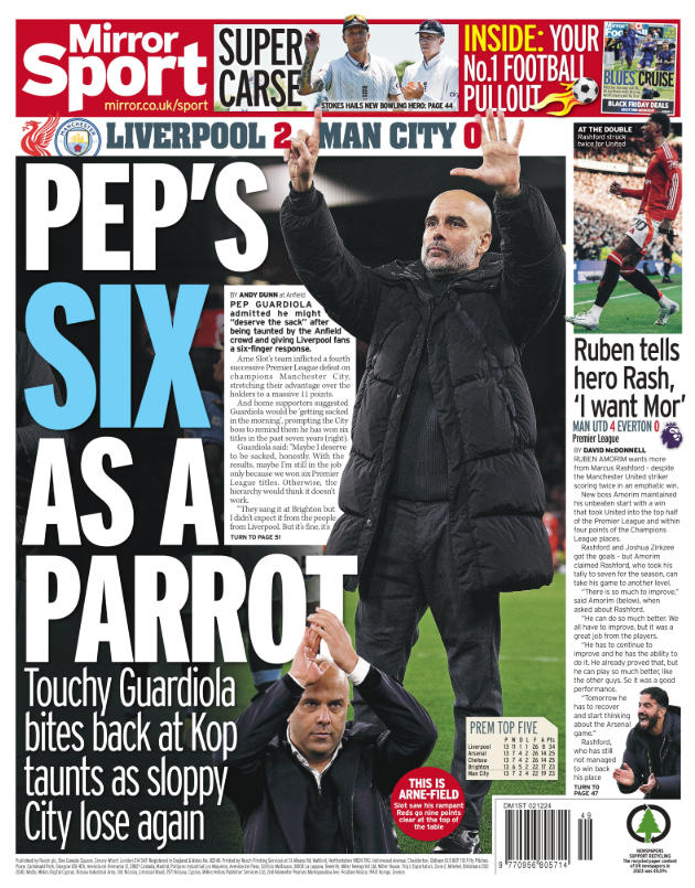 Mirror back page