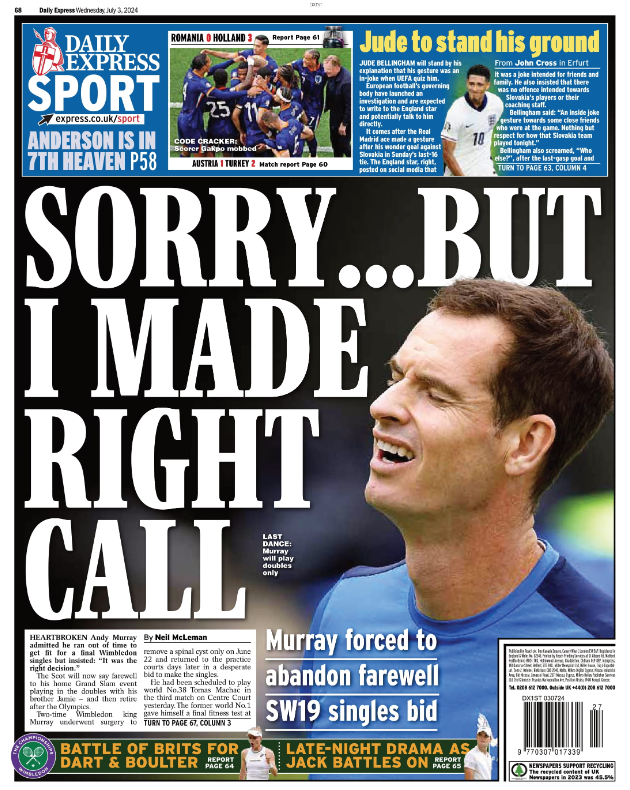 Express back page