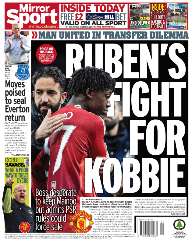 Mirror back page