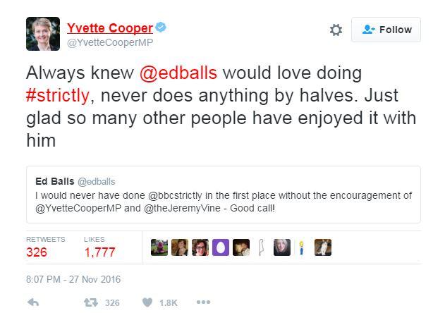 Yvette Cooper tweet