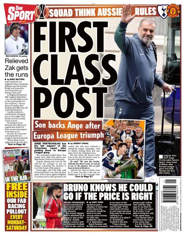 Star back page