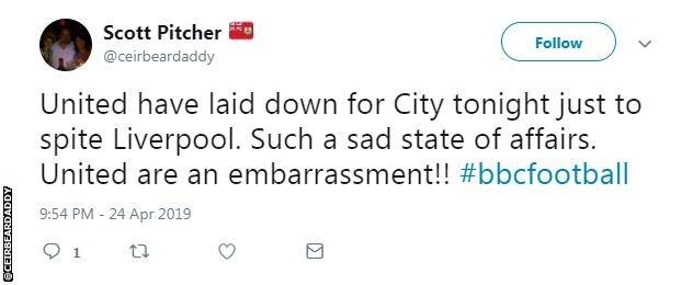 Liverpool fan Scott Pitcher's twitter account