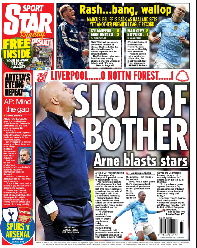 Star back page