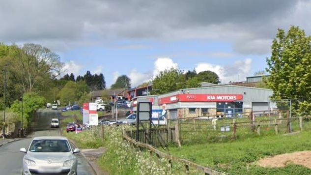 The Gallowfields Trading Estate and Green Howards Road, Richmond