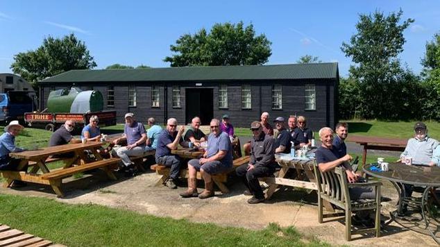 Volunteers at North Lincolnshire Aviation Heritage Centre