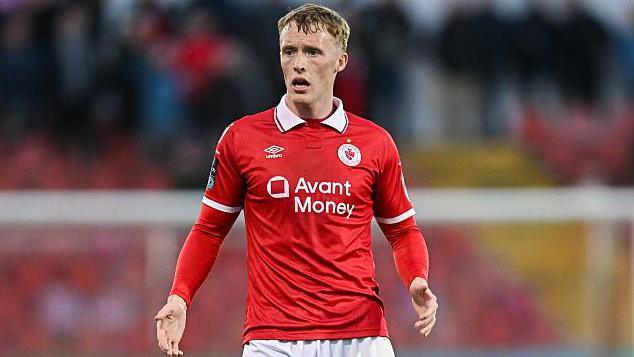 Jake Doyle-Hayes of Sligo Rovers during the Airtricity Men's Premier Division match between Sligo Rovers and Drogheda United