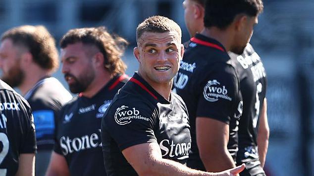 Ben Earl playing for Saracens