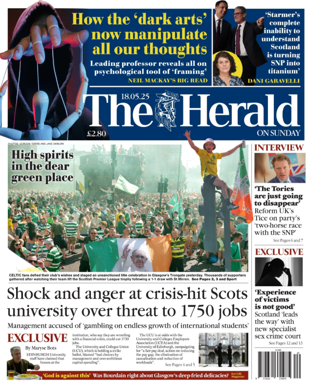 The Herald  on Sunday