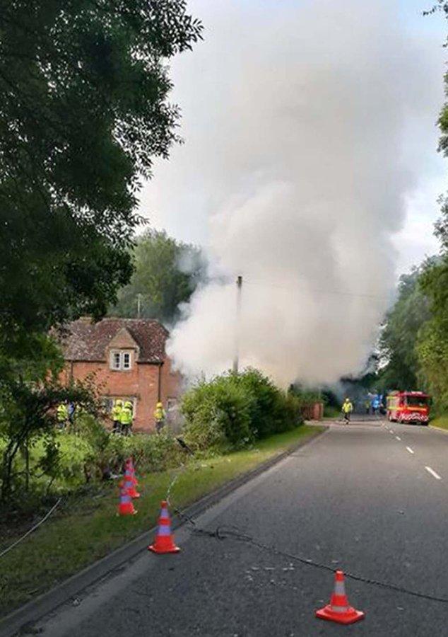 Trowbridge McLaren car crash